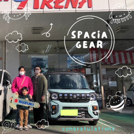 スペーシアギア★納車しました！